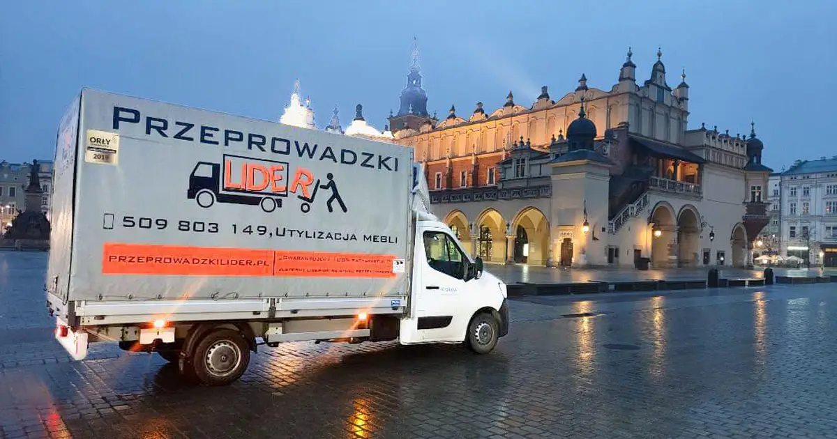 Lider przeprowadzki Dawid Lizak
